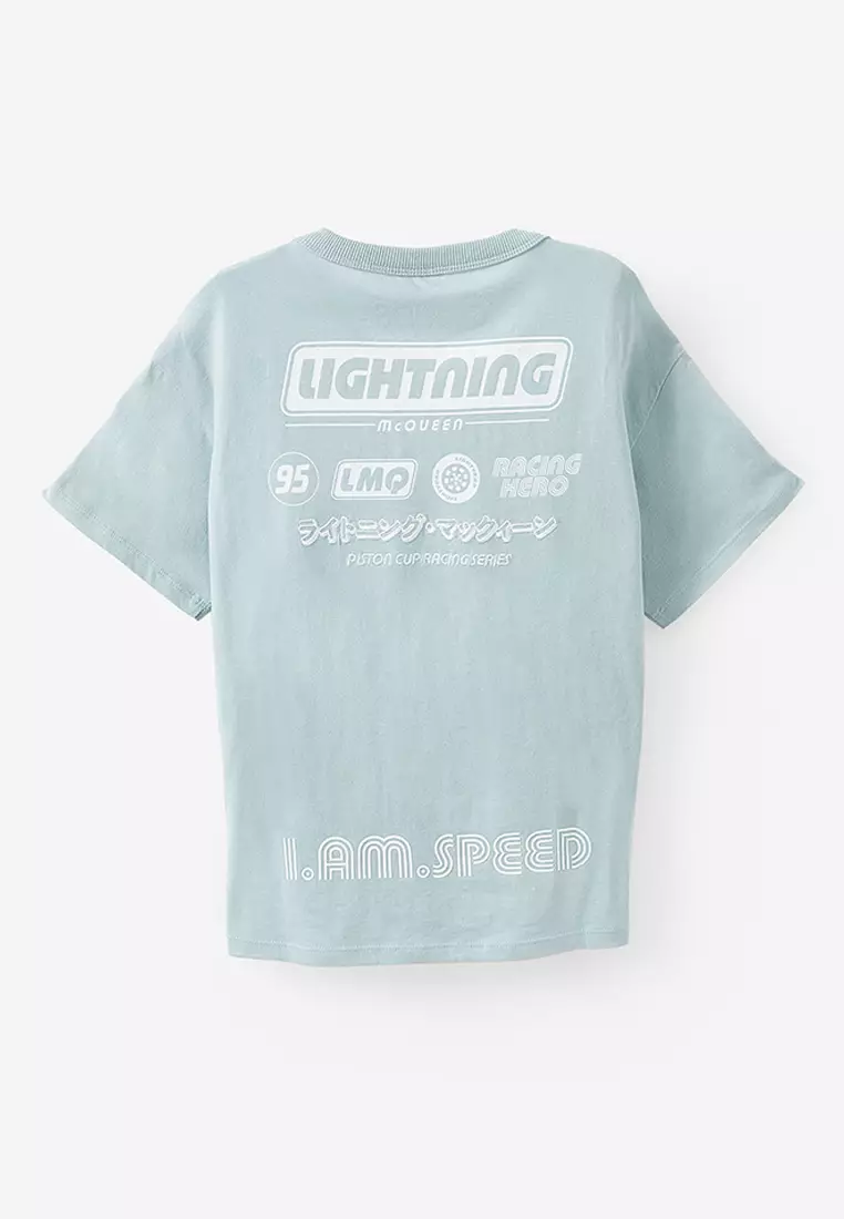 Licensed Drop Shoulder Short Sleeves Tee