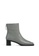 BERACAMY grey BERACAMY Square Zip Ankle Boots - Smooth Grey 79EF6SHDCB37C4GS_1