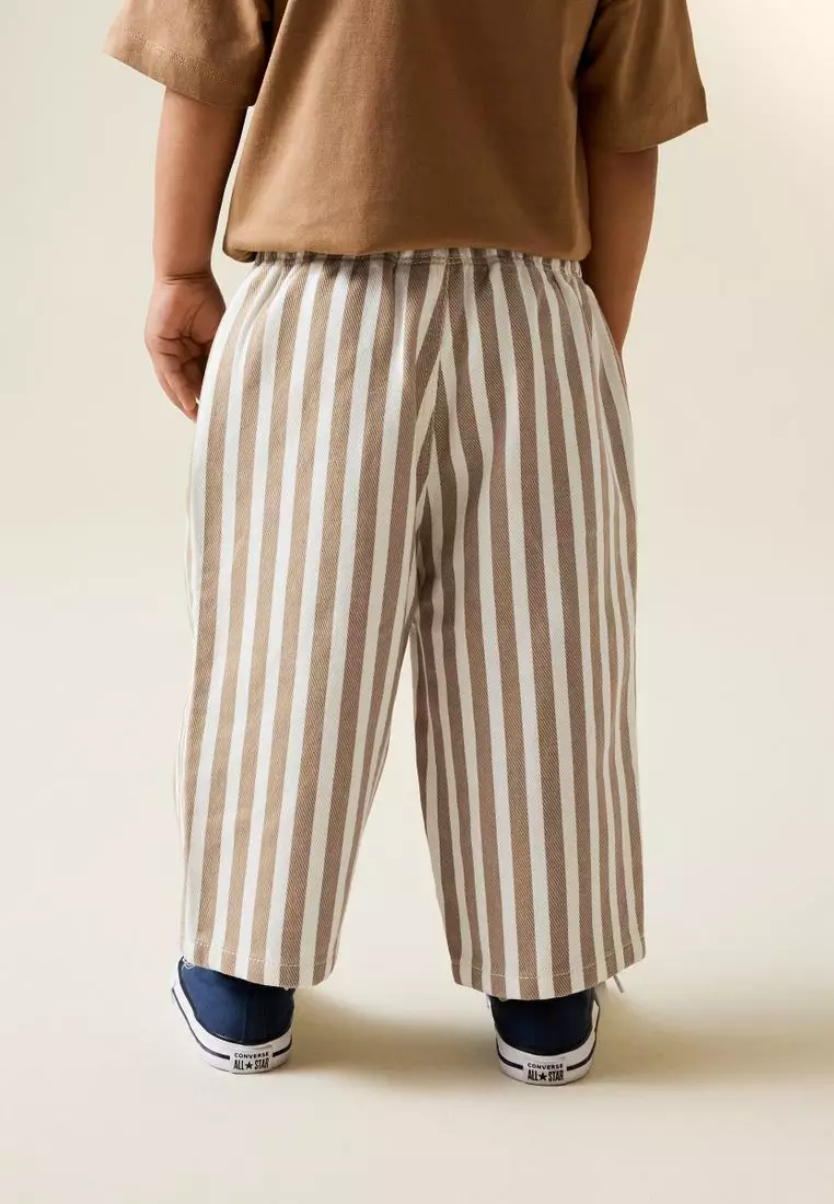 Pull On Wide Trousers