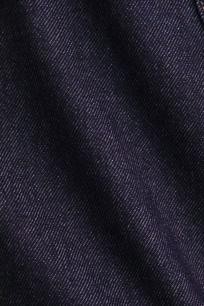 A-line denim skirt