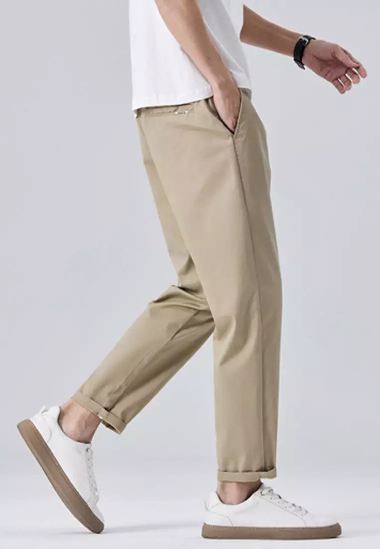 Casual Ankle Twill Pants