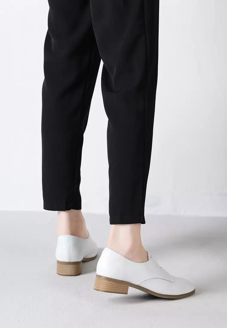 Round Toe Leather Boat Shoes TH118-26