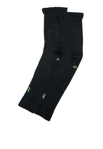 2XU black Recovery Flex Leg Sleeves 87BBFAC129557BGS_1