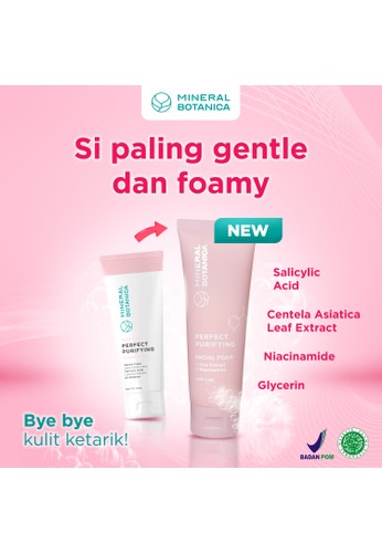 Jual Mineral Botanica Mineral Botanica Perfect Purifying Facial Foam Original Zalora Indonesia My sister and i are trying face masks today! mineral botanica perfect purifying facial foam