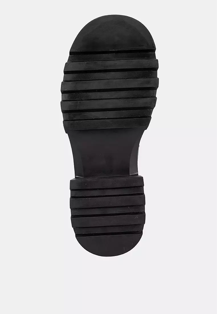Tatum Black Loafers