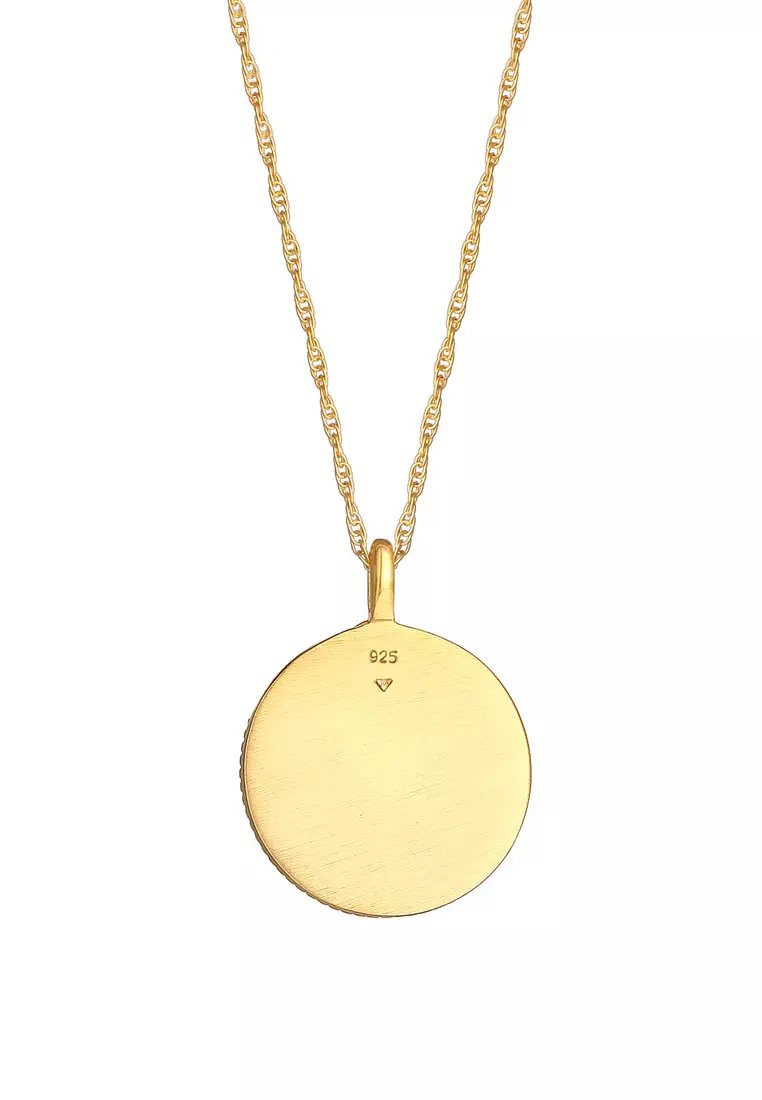 Zodiac Sign Gemini Coin Necklace