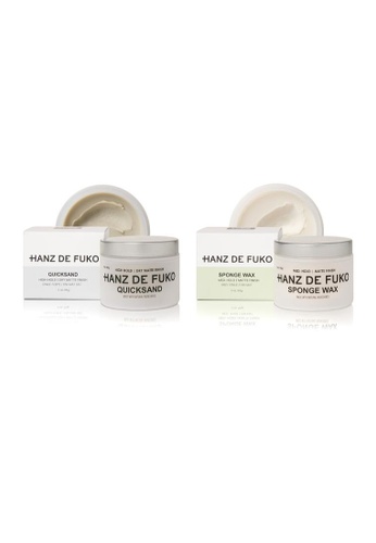 Buy Hanz De Fuko Hanz De Fuko Quicksand And Sponge Wax Set 2020 Online Zalora Singapore