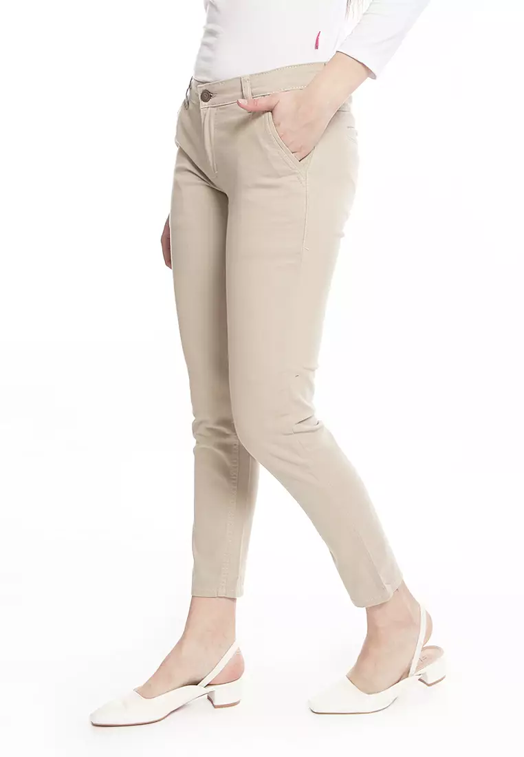 Slim Fit Chinos Long Pants SC2107