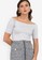 ZALORA WORK grey Off Shoulder Top FE404AA6371887GS_3