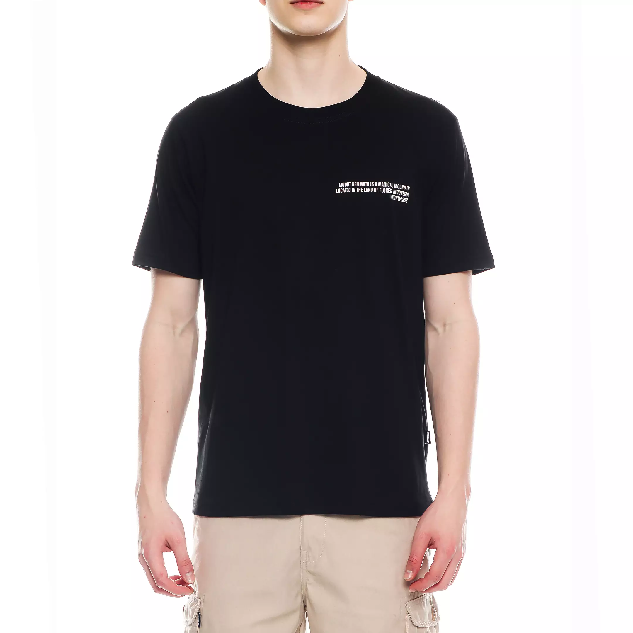 Kaos Design Kelimutu Hitam Unisex