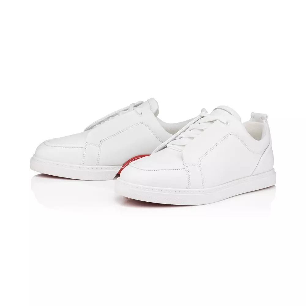 Jual CHRISTIAN LOUBOUTIN Jimmy Calf and Nappa Leather Sneakers