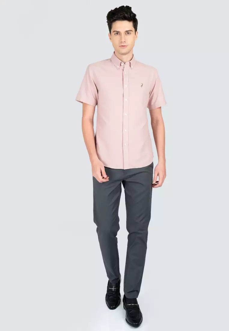 Polo Haus - Men’s Cotton Mix Signature Fit Short Sleeve MBSSVB008