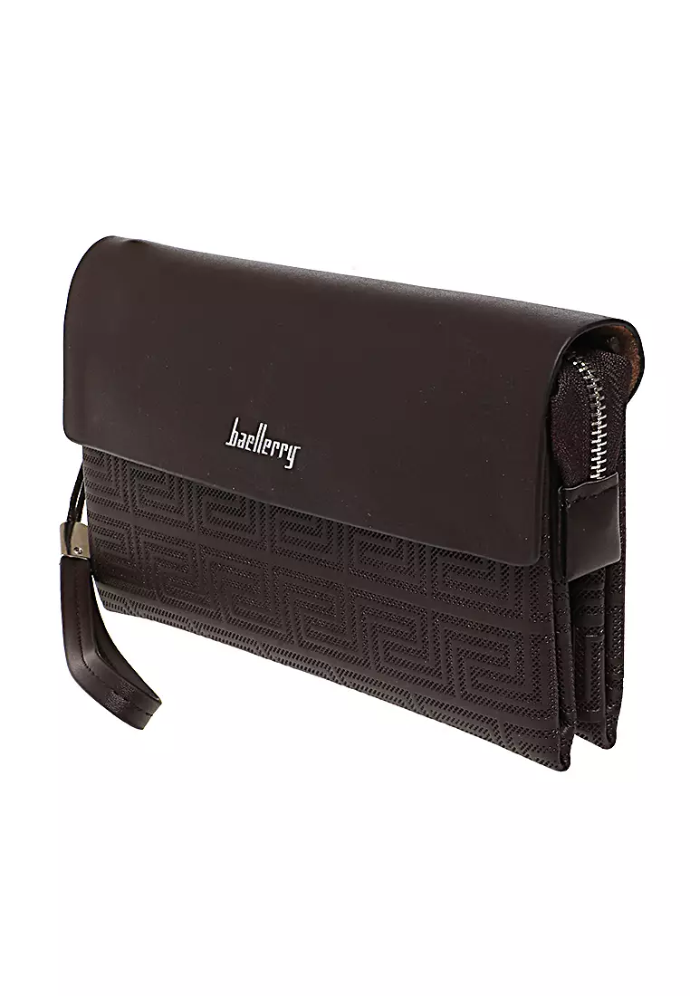 Long Wallet Dompet Clutch Pria Elegant Design Many Slot Material Leather Kulit ORIGINAL