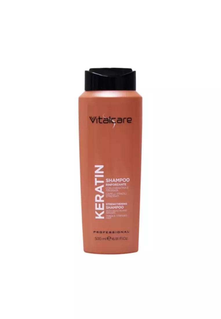 Buy Vitalcare Vitalcare Keratin Oil Strengthening Shampoo 500ml [VC212