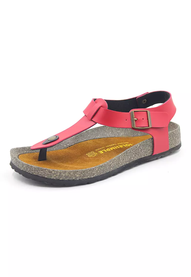 Oxford - Red Sandals & Flip Flops & Slipper