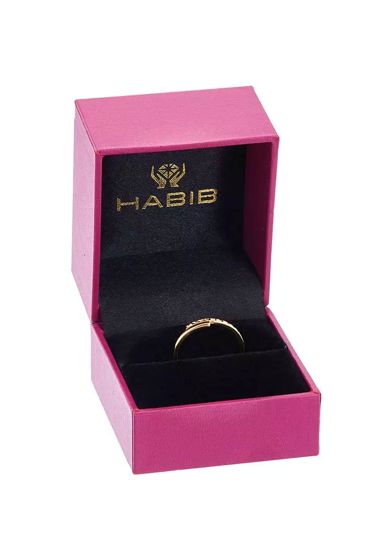 HABIB Oro Italia 916 Yellow Gold Ring GR47610222