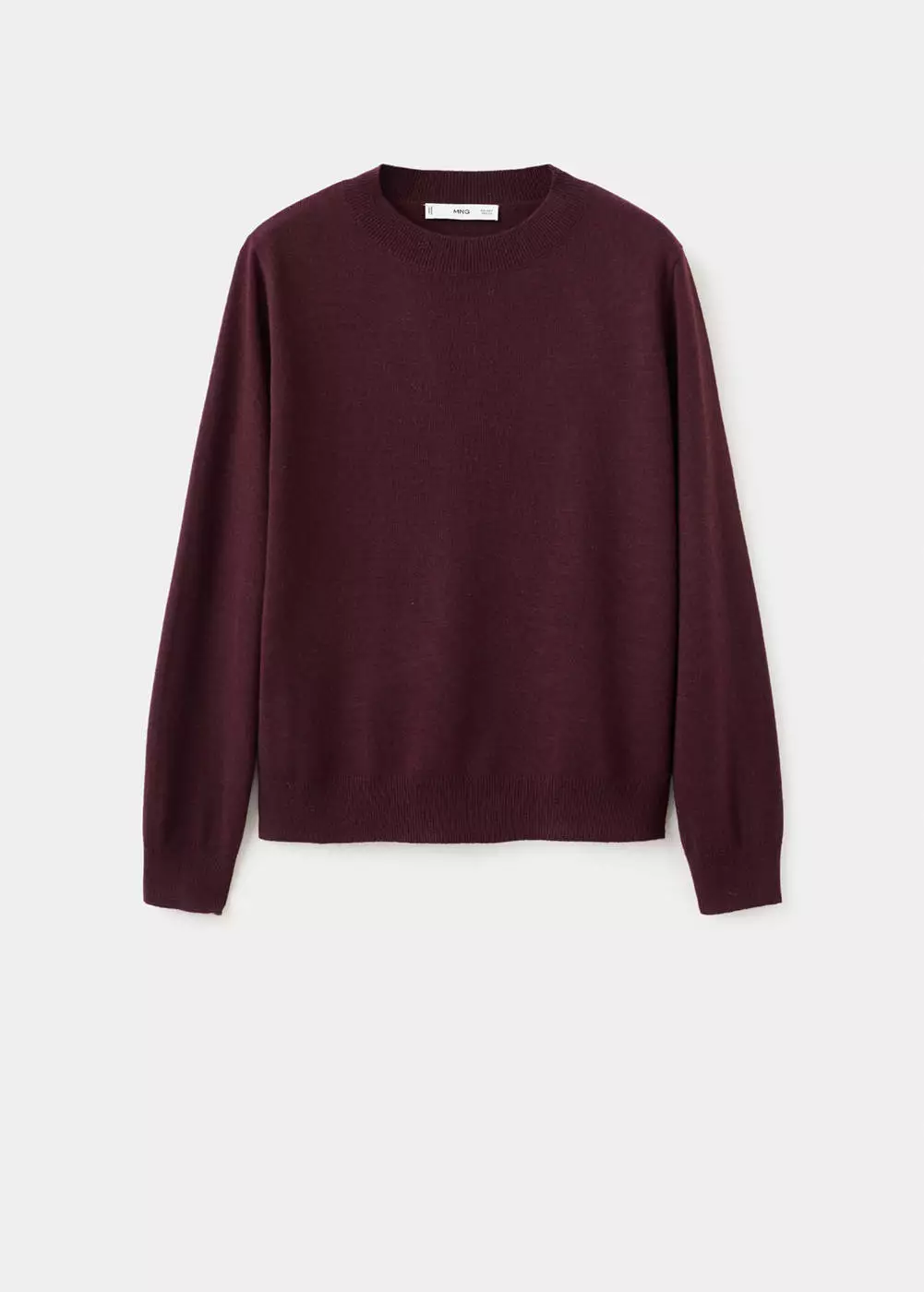 Sweater rajut leher bulat