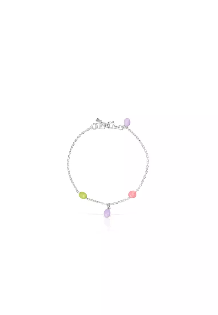 Buy TOUS TOUS Joy Bits Silver and Colored Enamel Bracelet 2023