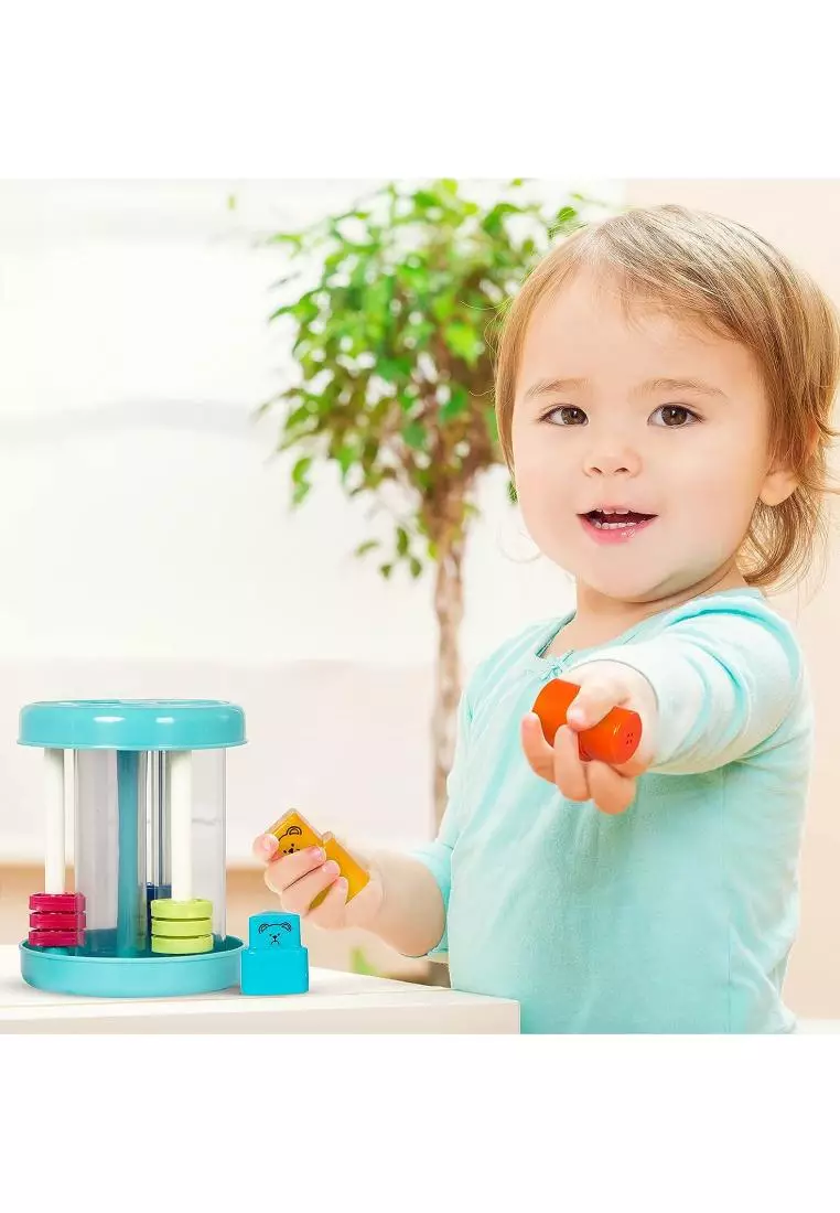 Buy Battat [B. Toys By Battat] Shape And Sound Sorter, Colorful Sorting ...