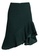 ZALORA OCCASION green Textured Asymmetrical Hem Mermaid Skirt 282E1AA1727EBDGS_5