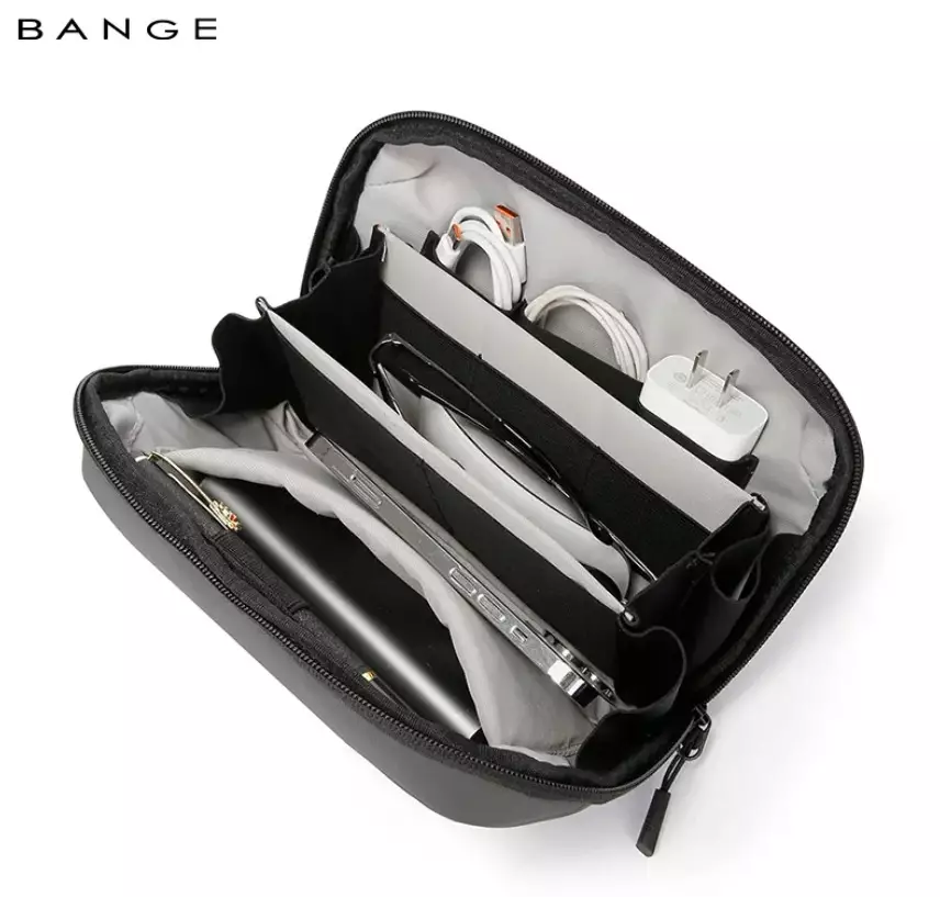 BANGE BG6800 Clutch Pria Hand Bag Tas Tangan Pria pouch storage bag- BLACK