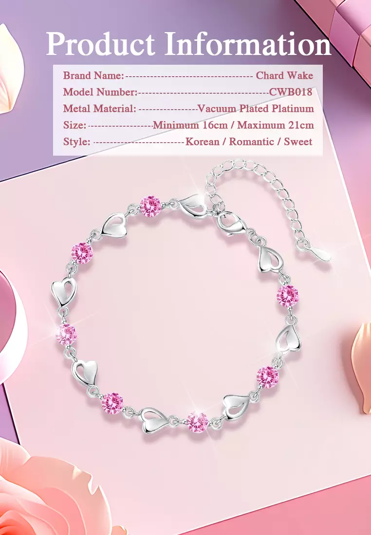 Gelang Wanita Original Titanium Anti Pudar Fashion Bracelets Gelang Cewek