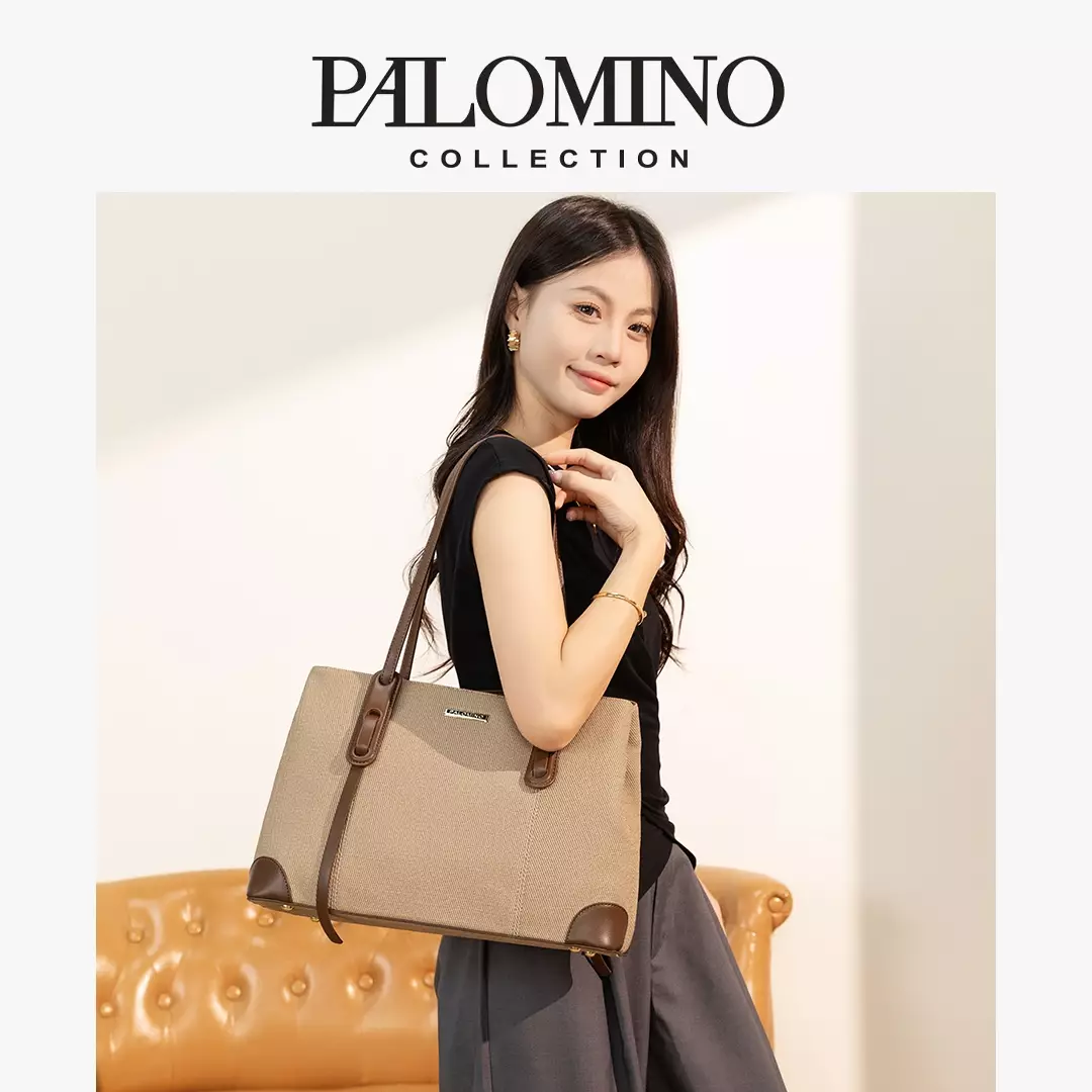 Palomino Leticia Totebag Wanita Warna Khaki
