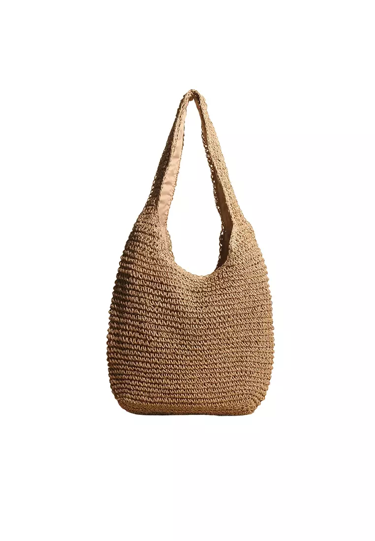 Handwoven rattan bag best sale