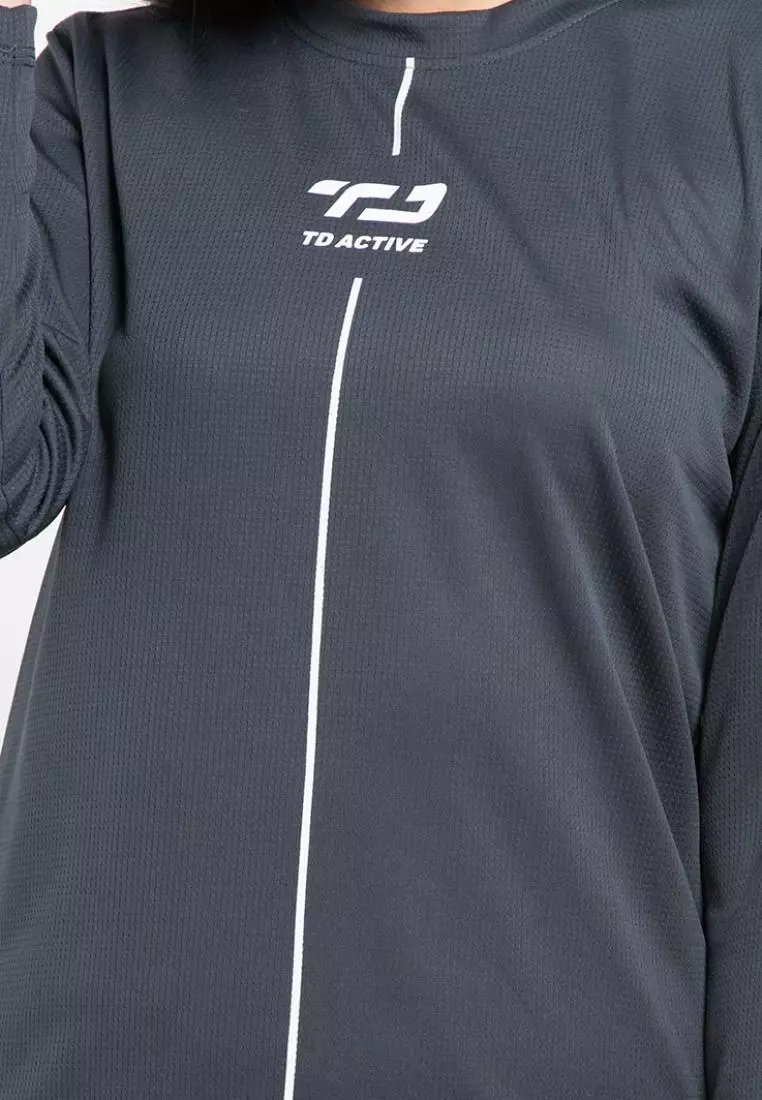 Td Active LS042 Sport mls raglan td active kaos