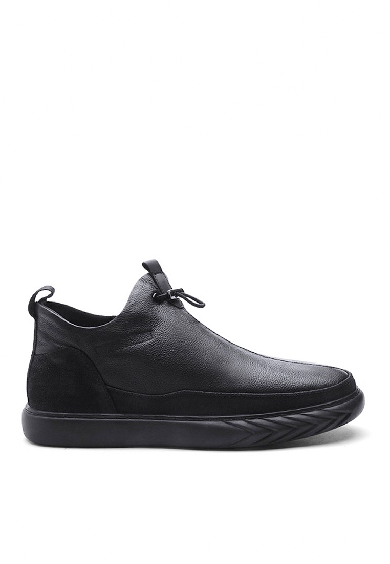 VANSA Trendy Leather Ankle Boots VSM-B7217