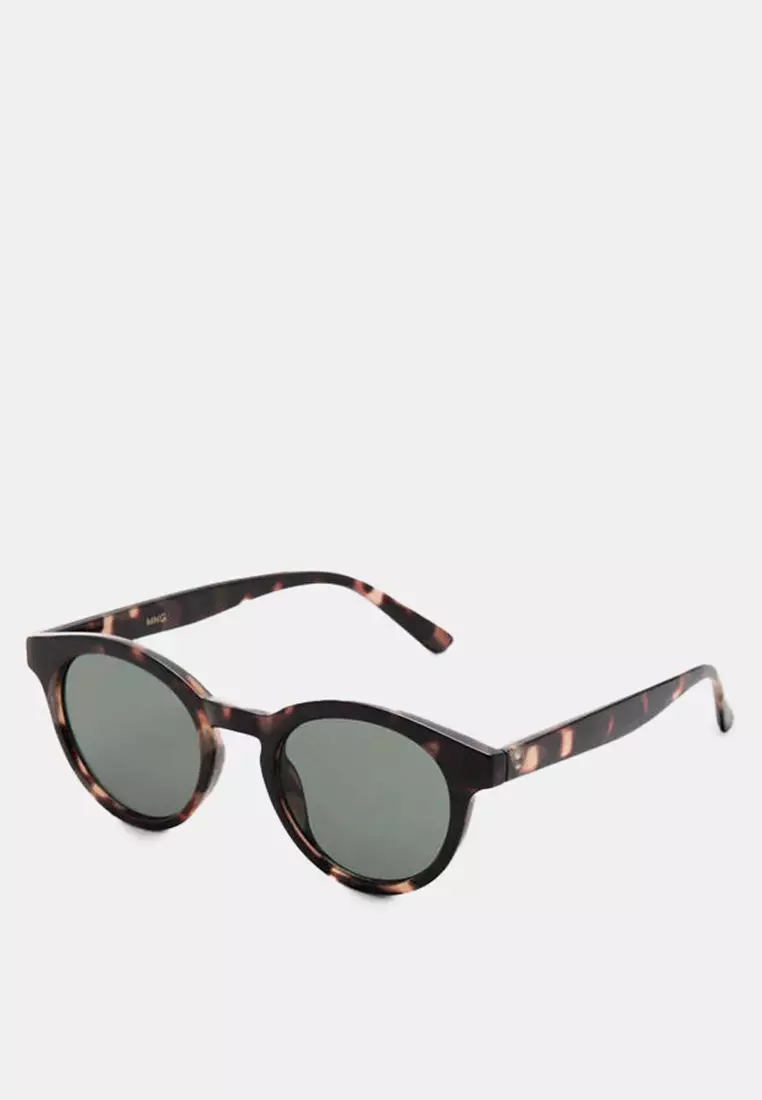 Jual Mango Round-Framed Sunglasses Original 2026 | ZALORA Indonesia