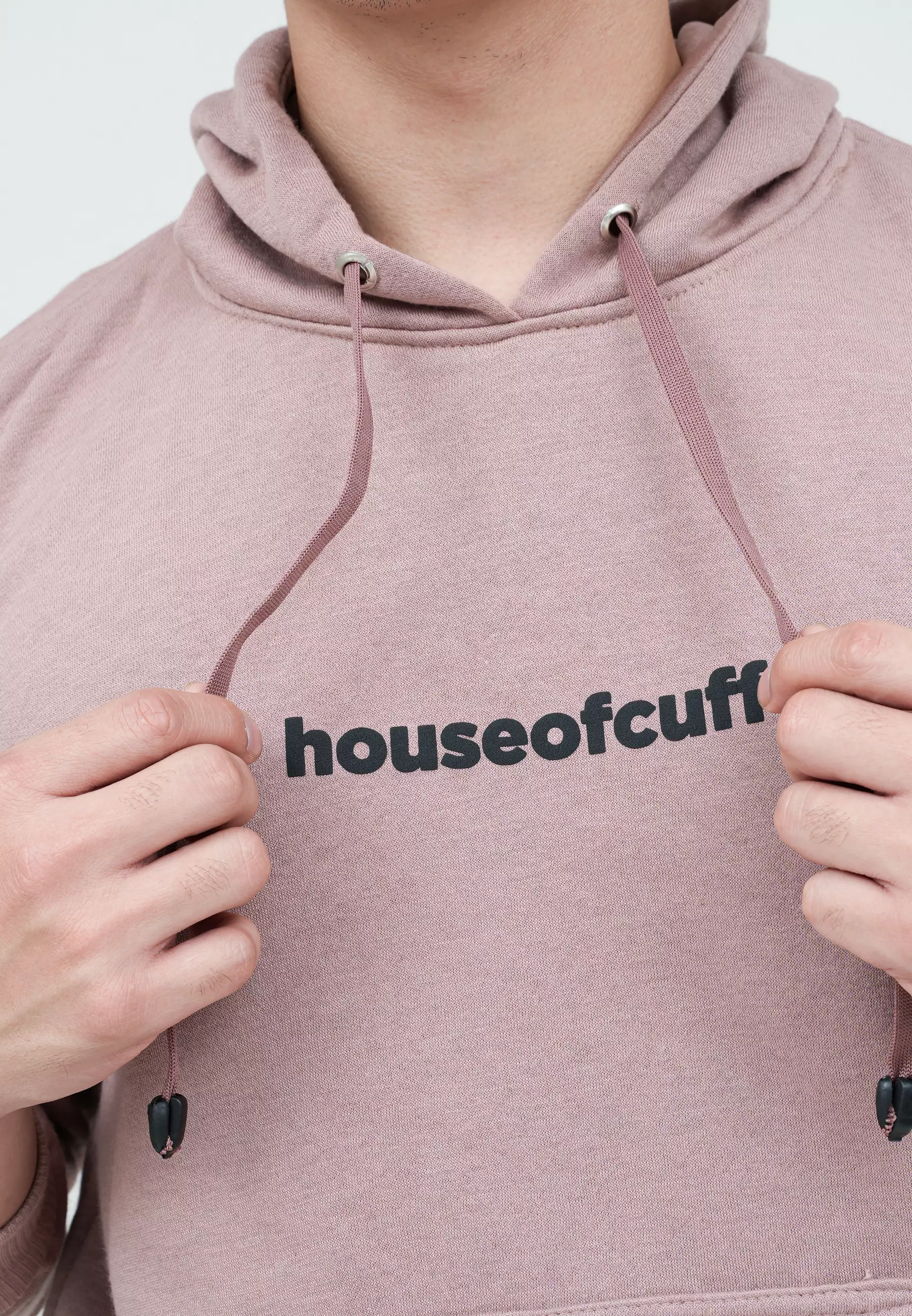 Houseofcuff Jaket Jumper Hoodie Sweater Kata Warna Merah Muda