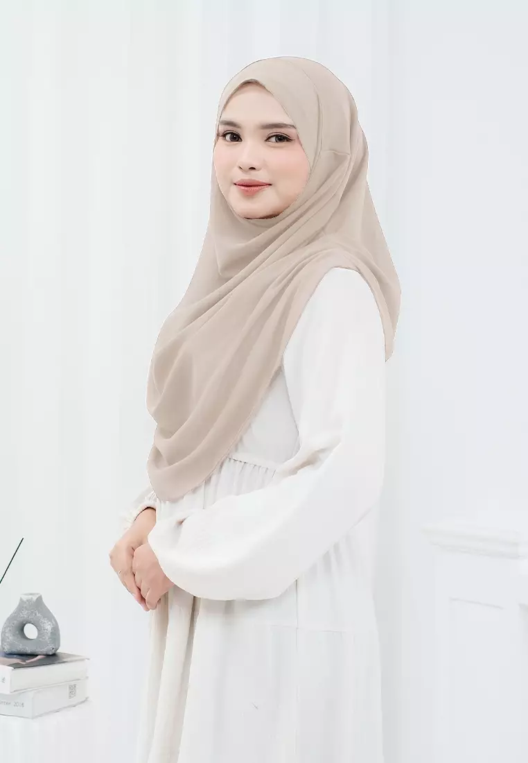 HIJAB INSTAN NASHWA - LIGHT CREAM