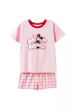 Licensed Disney Tea Party Pink/Minnie Grid