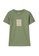 Giordano green Women's Cotton Crew Neck Short Sleeve Printed Tee 05391205 6510DAAC071982GS_3