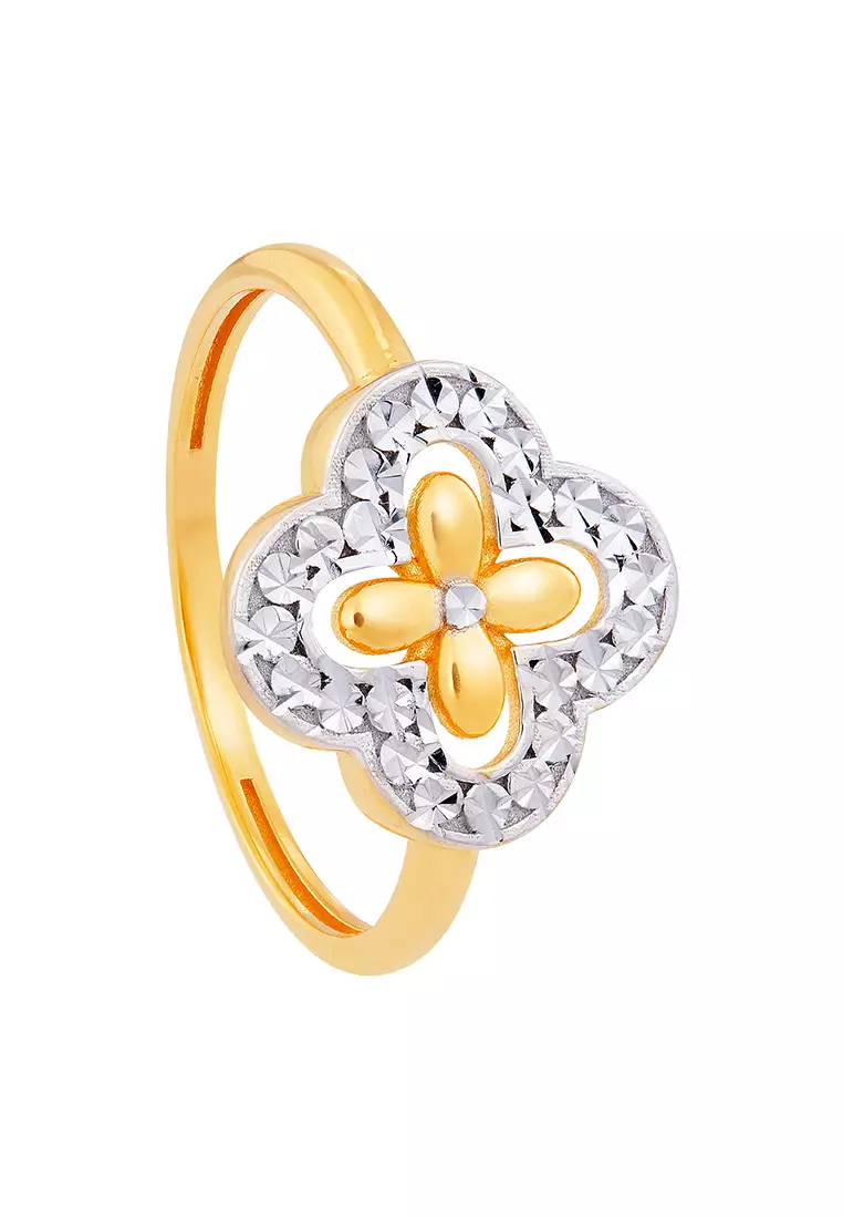 White gold ring cheap for girl