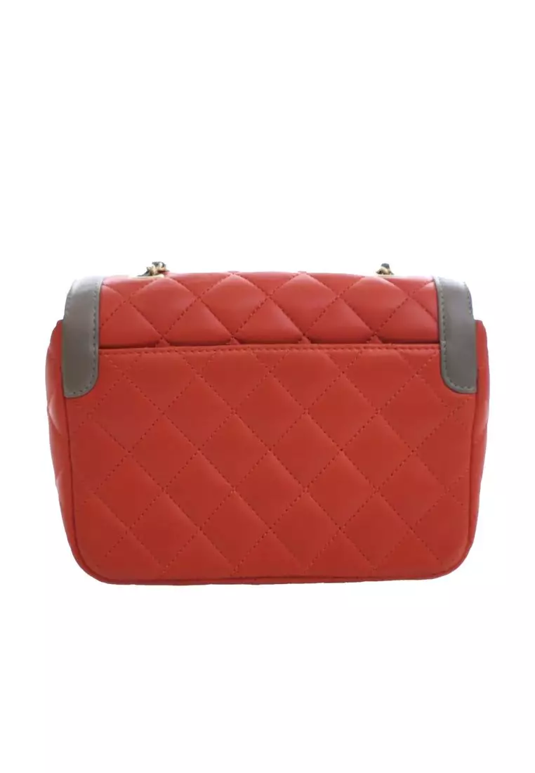 Pre-Loved Chanel Mini Quilted Lambskin Two Tone Day Flap