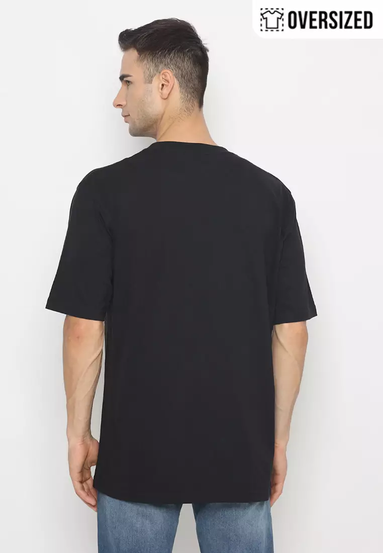 RBJ T-Shirt Cotton Combed Oversized Pria 2079350041