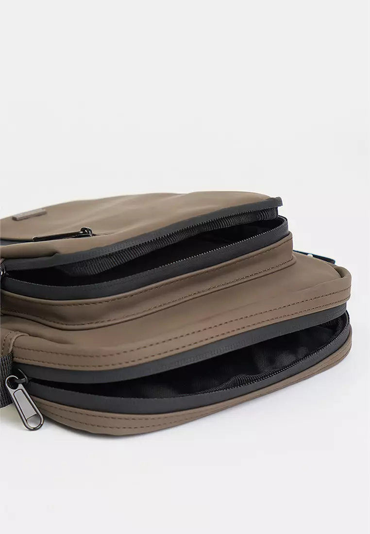 PU Coated Sling Bag