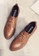 Twenty Eight Shoes brown Oxford Deep Collar Heel Shoes VL8281 B8D56SH0FD8D74GS_3