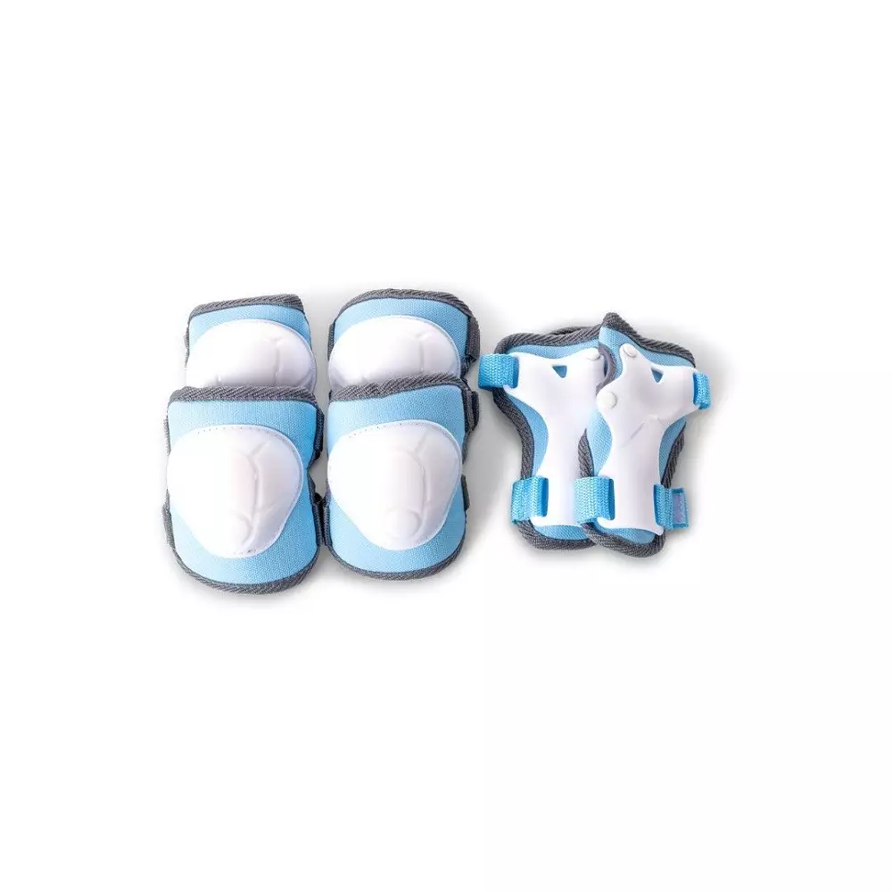 YVOLUTION UKURAN S SET PELINDUNG LUTUT & SIKU ANAK - BIRU