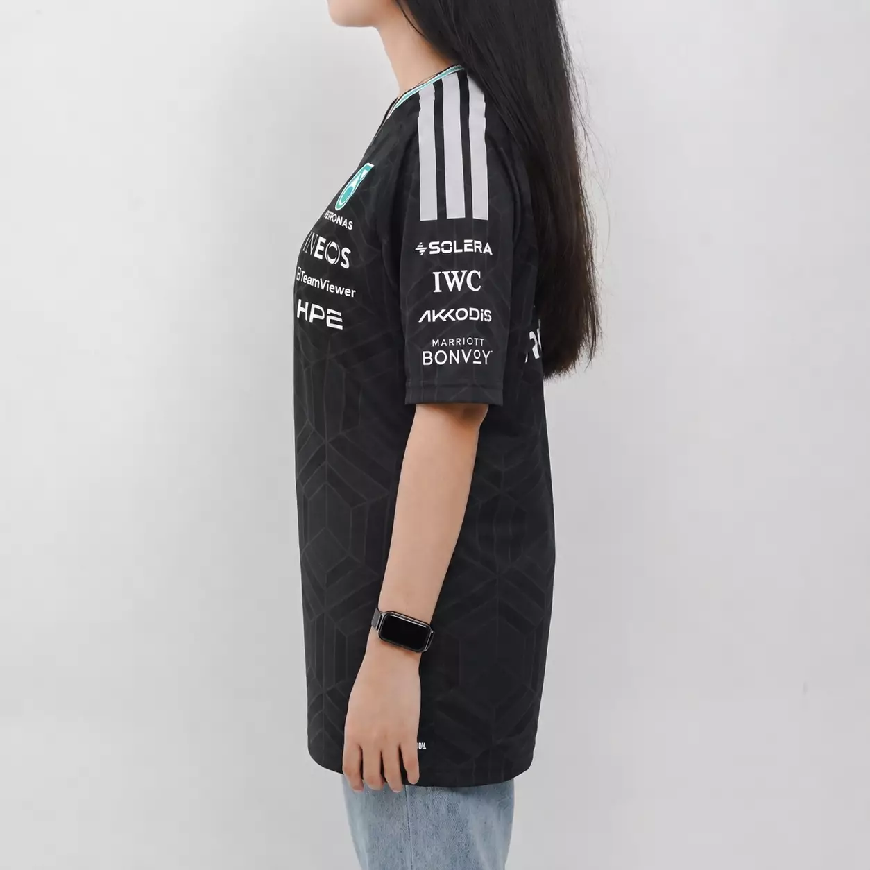 Kaos F1 FORMULA ONE PETRONAS MERCEDES AMG BLACK DRIVER 2026 TSHIRT 100% ORIGINAL