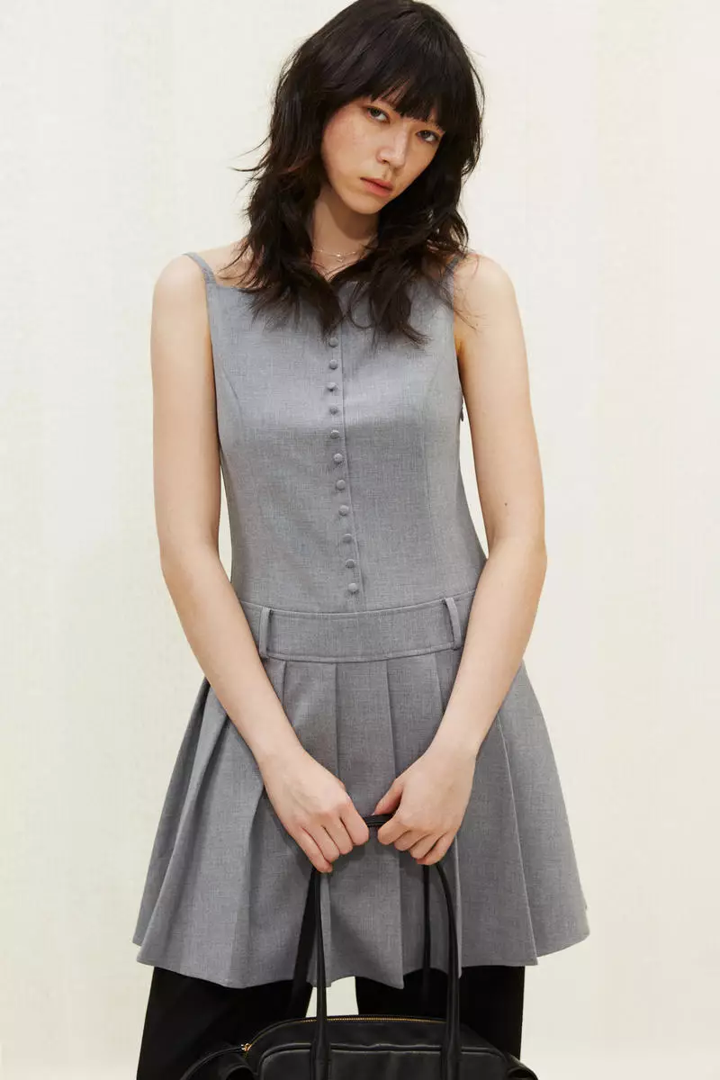 Buy H&M Pleated-skirt strappy dress 2025 Online ZALORA Philippines