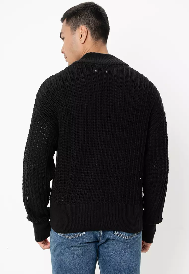 Knit Bomber Cardigan