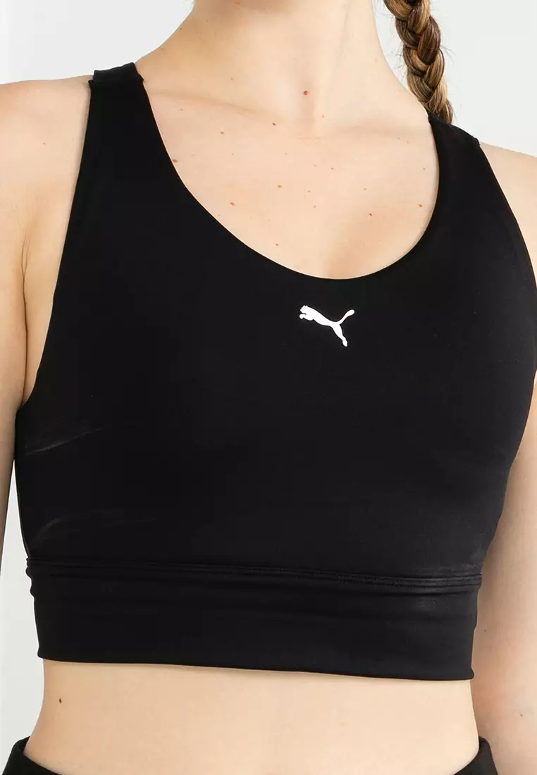 Bra Wanita Studio Ultrabare Strappy Training, Puma Black, PUMA SHOP ALL  PUMA