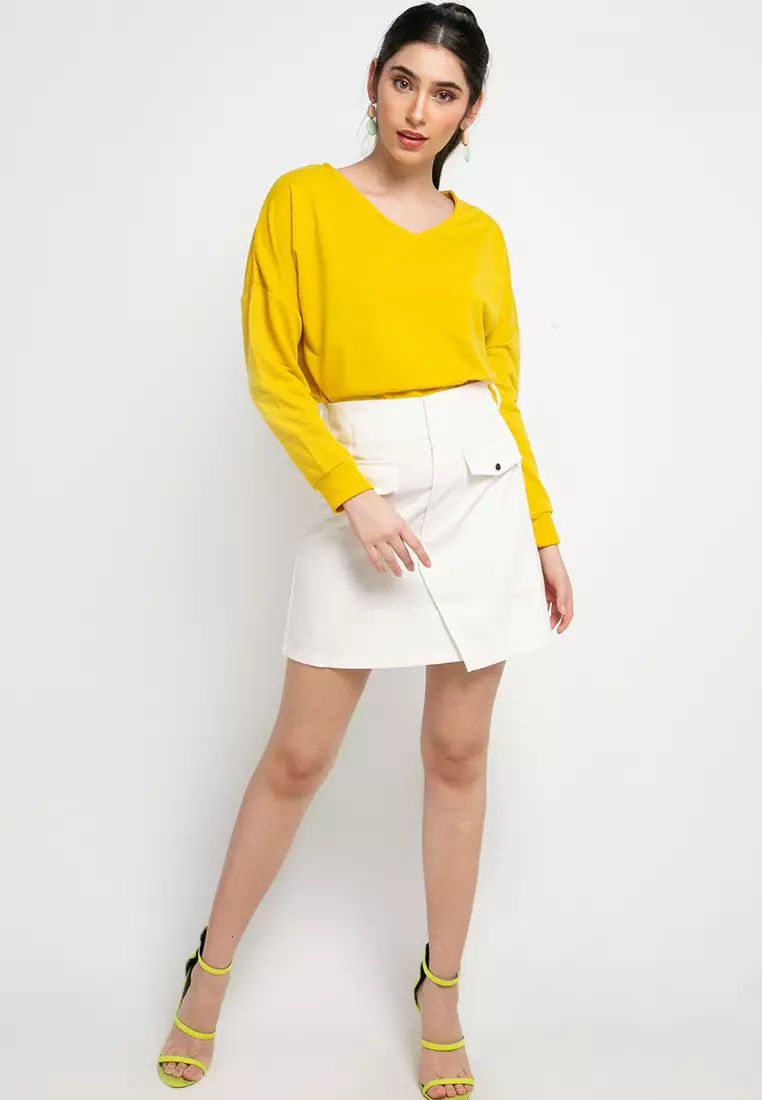 Blouse Atasan Lengan Panjang Selvi