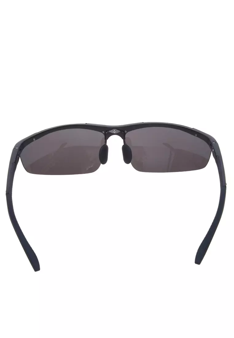 Adkins Kacamata Kasual Pria UV Protection Polarized Lens Frame Material Aluminium ORIGINAL - Black