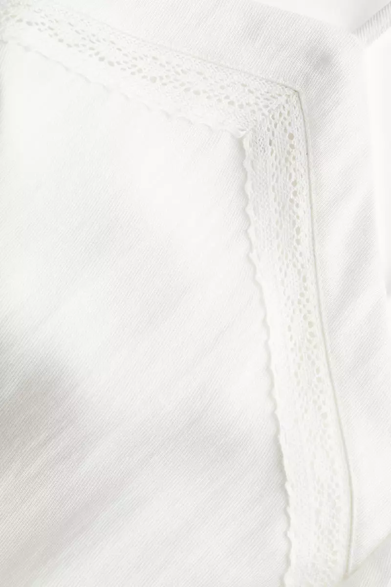 Lace-inset strappy dress