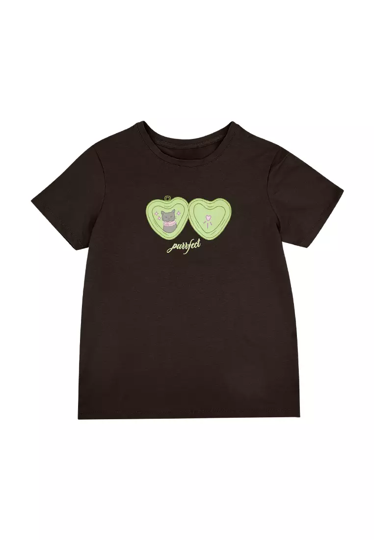 Ladie's Graphic T-shirt "Purrfect"