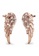 Krystal Couture gold KRYSTAL COUTURE Fly High with Wing Stud Earrings in Rose Gold Embellished with Crystals from Swarovski® F6FF7AC92B2C28GS_1
